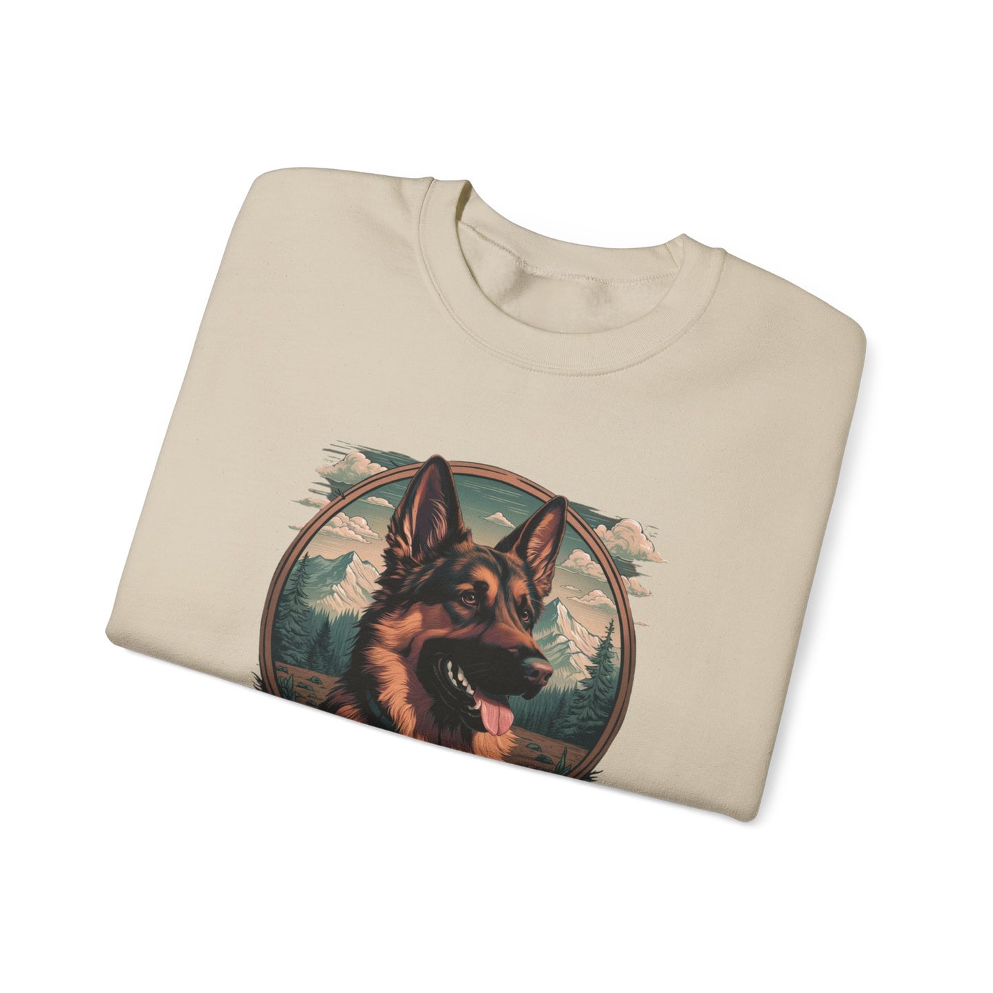 Unisex German Shepherd Crewneck Sweatshirt β Adventure-Ready Comfort πΎπ