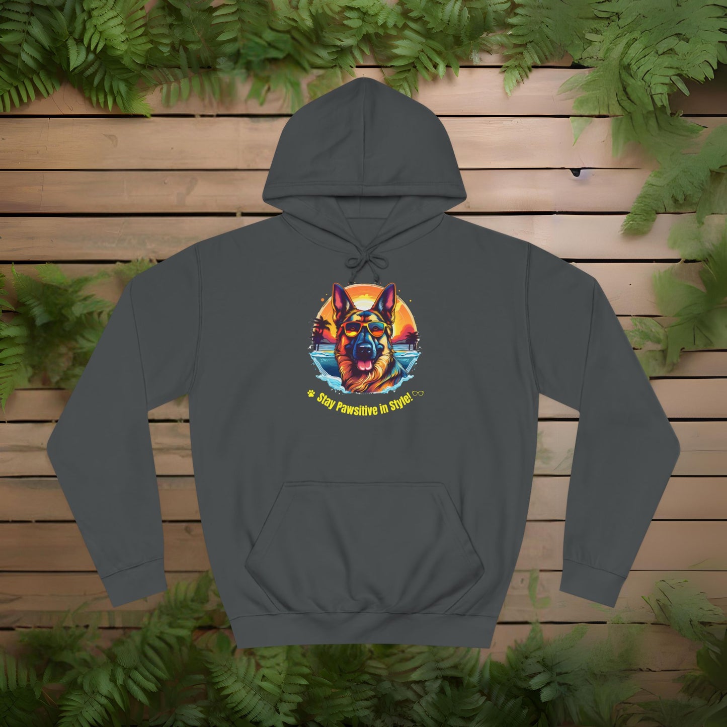 Stay Pawsitive in Style β Unisex College Hoodie for Dog Lovers πΎβοΈ