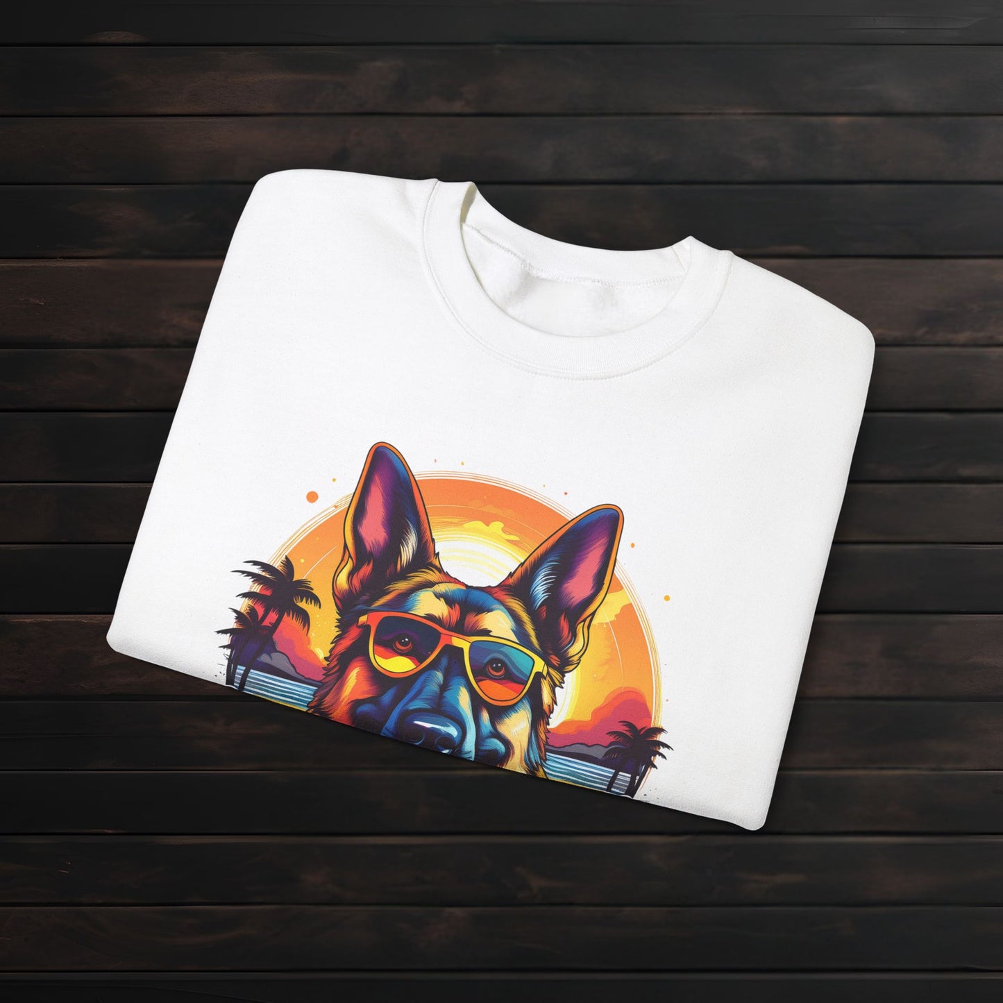 Stay Pawsitive in Style β Unisex Heavy Blendβ’ Crewneck Sweatshirt πΎπ
π