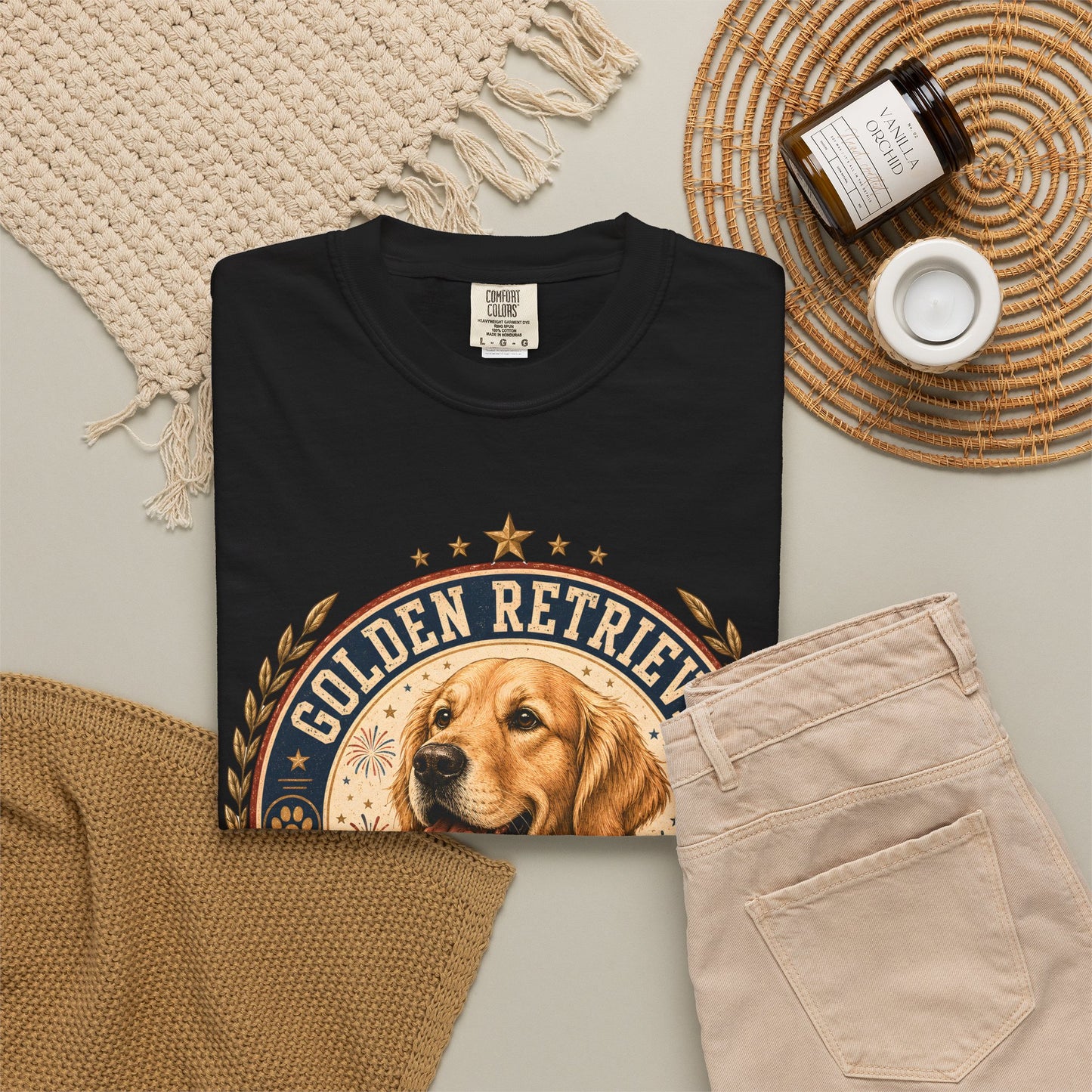Golden Retriever Loyalty Club T-Shirt — Vintage Dog Lover Tee
