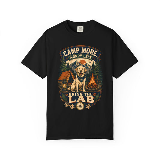 Camp More Worry Less - Bring the Lab T-Shirt