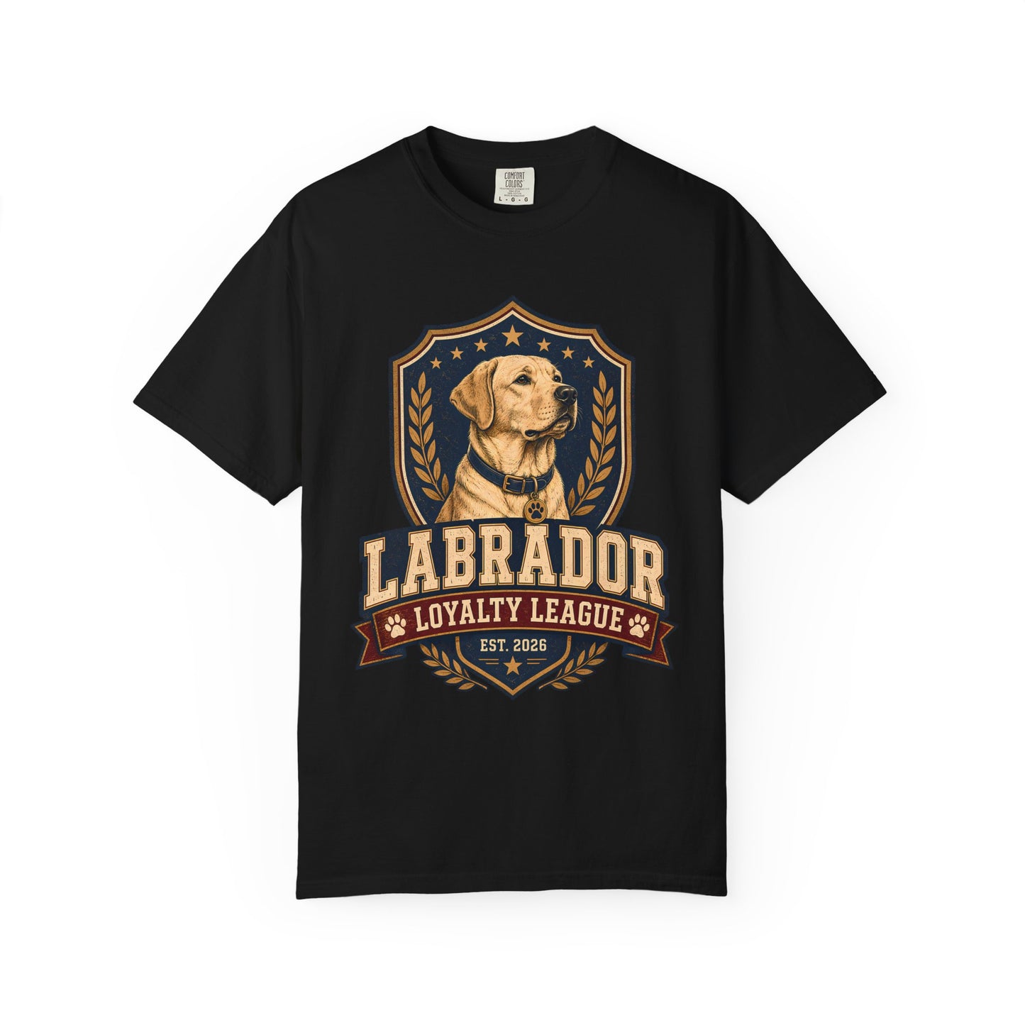 Labrador Loyalty League T-Shirt — Vintage Dog Lover Tee