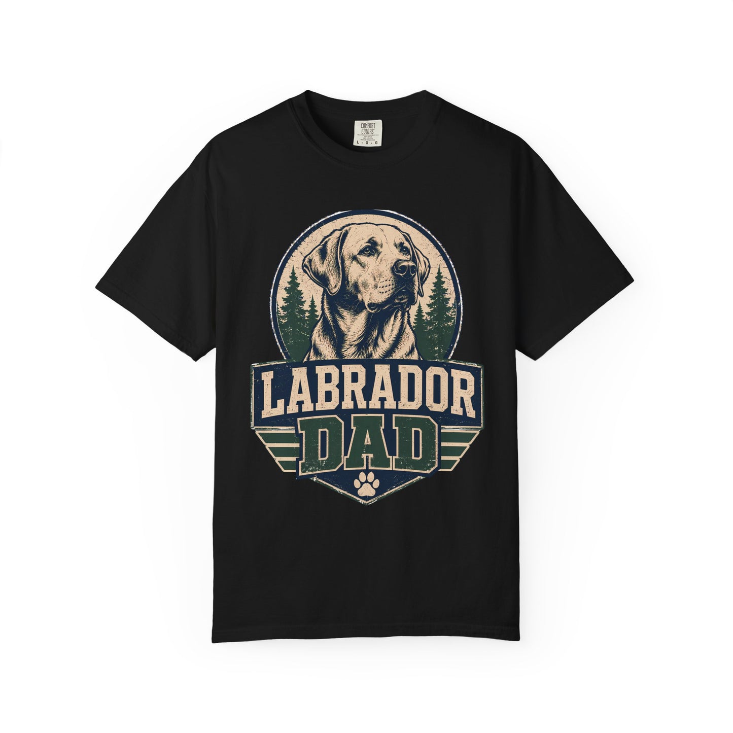 Labrador Dad T-Shirt — Vintage Dog Lover Tee