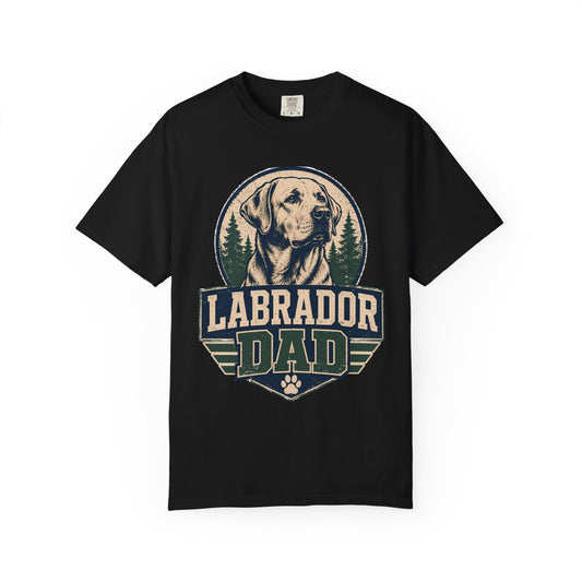 Labrador Dad T-Shirt — Vintage Dog Lover Tee