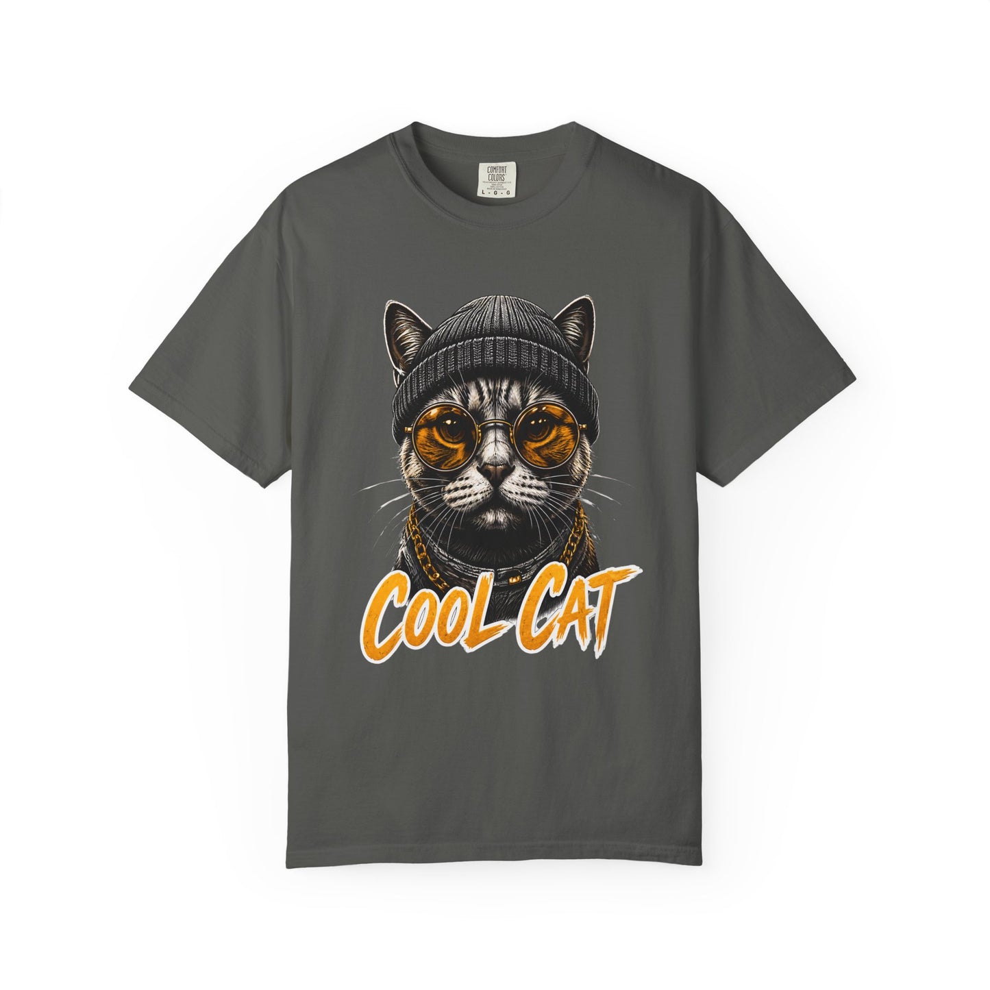 Cool Cat - Unisex Garment-Dyed T-shirt