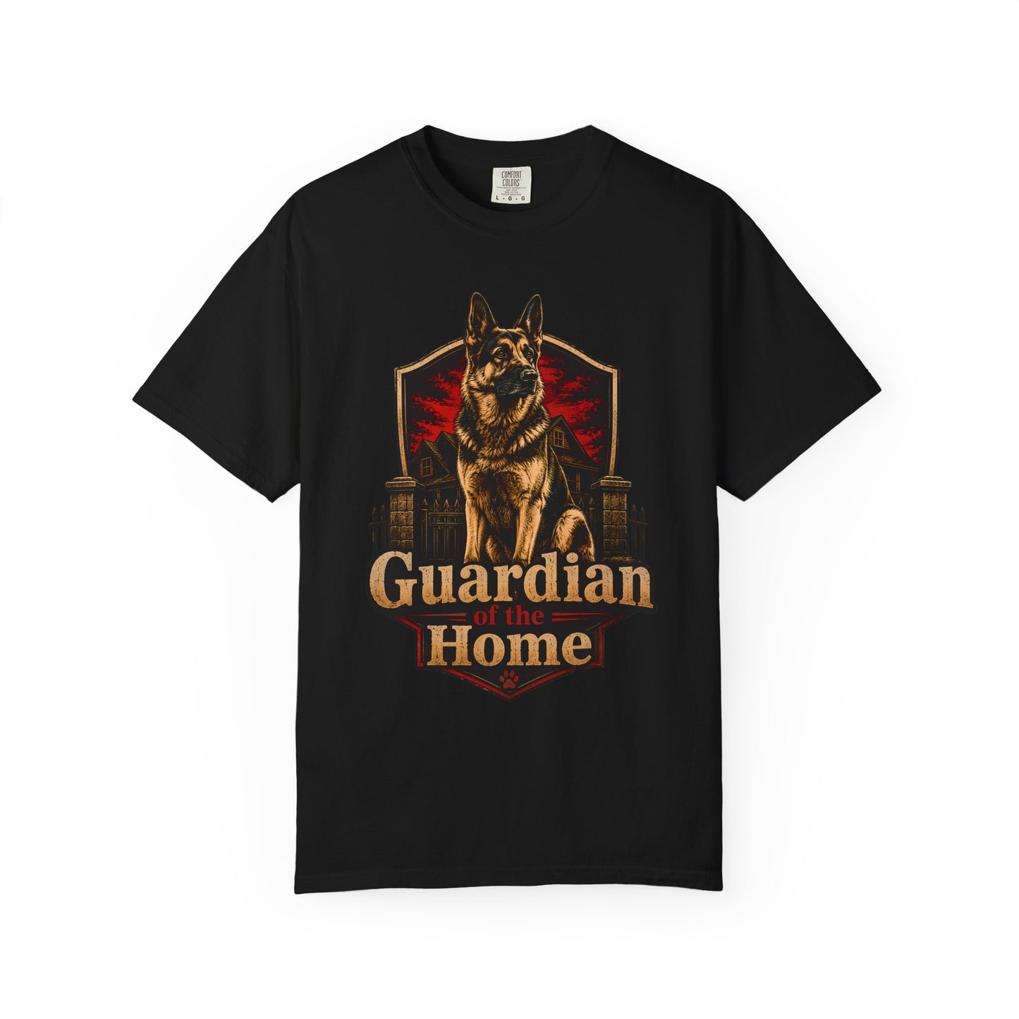 Guardian of the Home T-Shirt — German Shepherd Security Tee