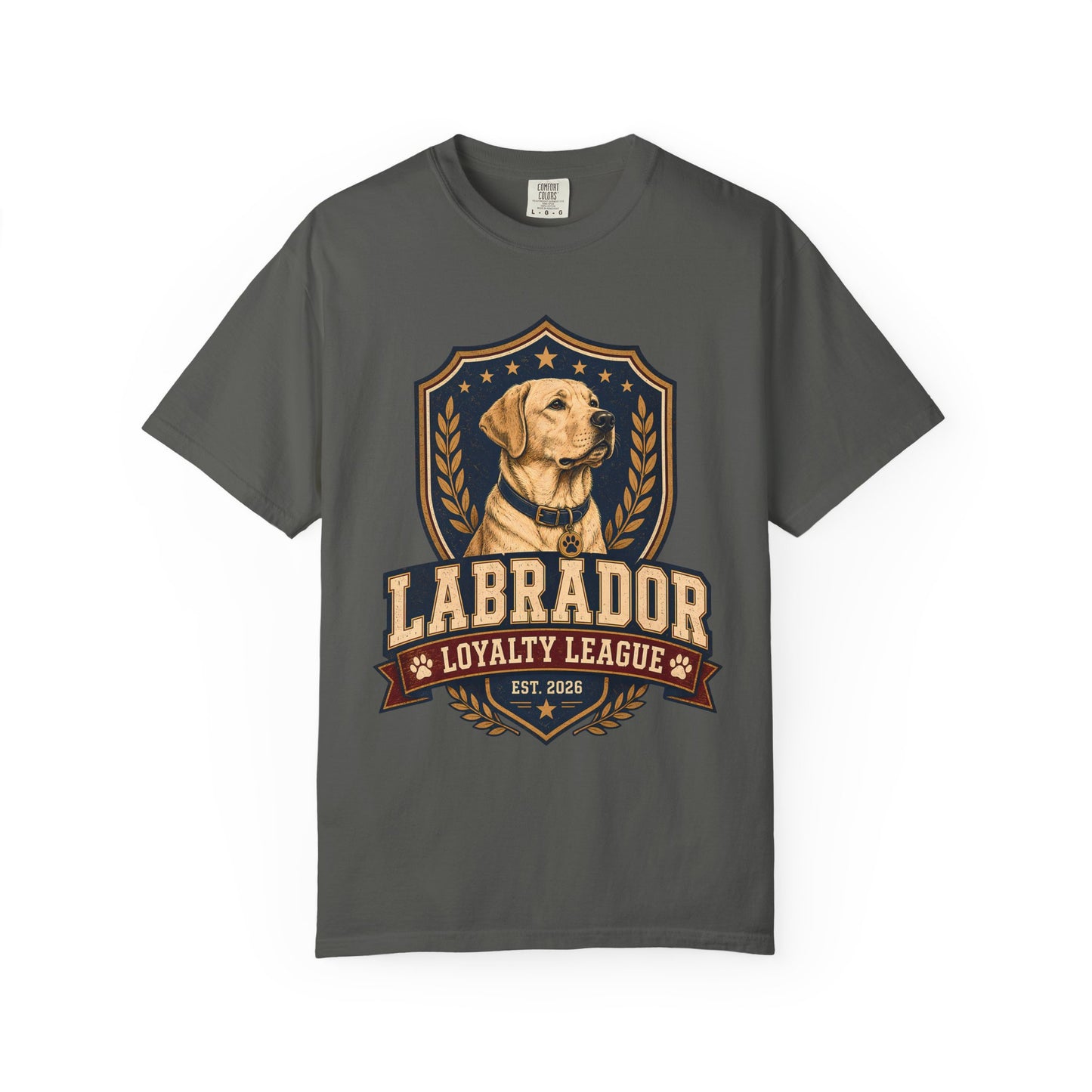 Labrador Loyalty League T-Shirt — Vintage Dog Lover Tee