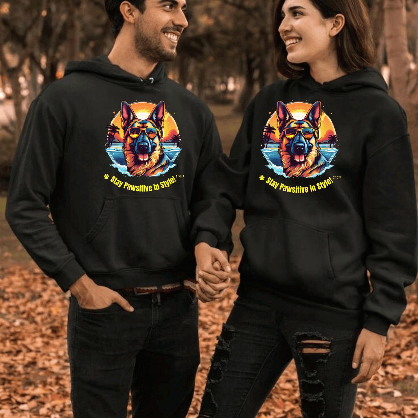 Stay Pawsitive in Style – Unisex College Hoodie for Dog Lovers 🐾❄️