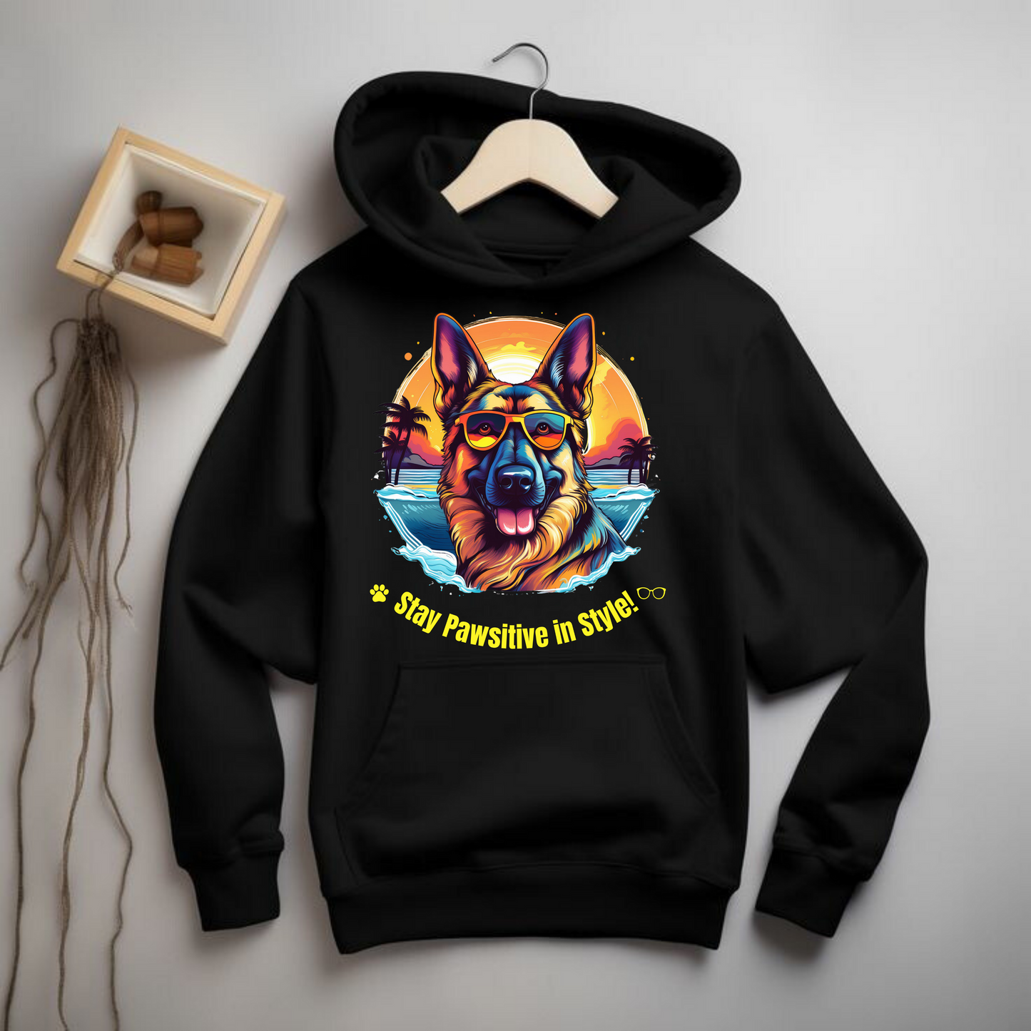 Stay Pawsitive in Style – Unisex College Hoodie for Dog Lovers 🐾❄️