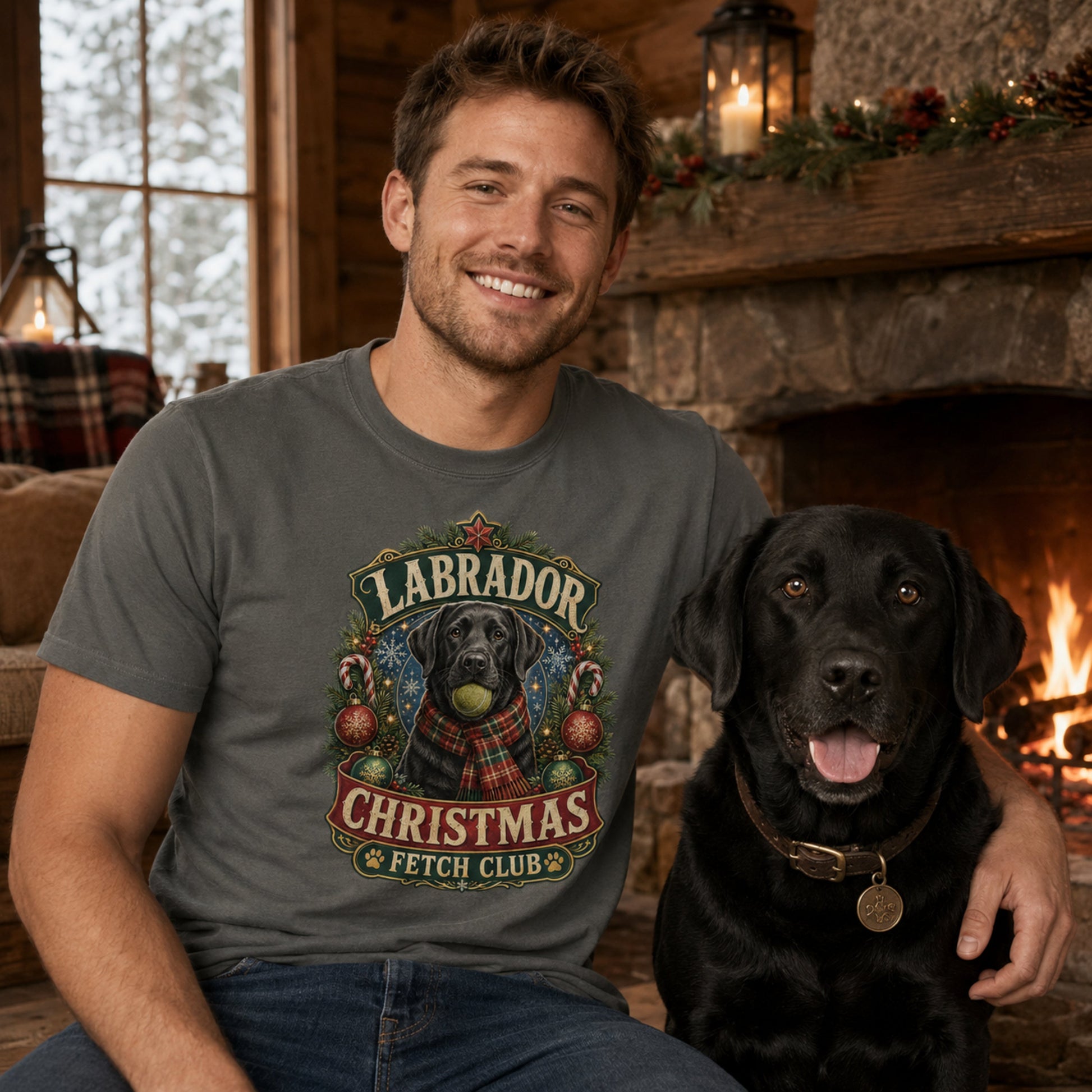 Labrador Christmas Fetch Club mock-up 12 — Pepper